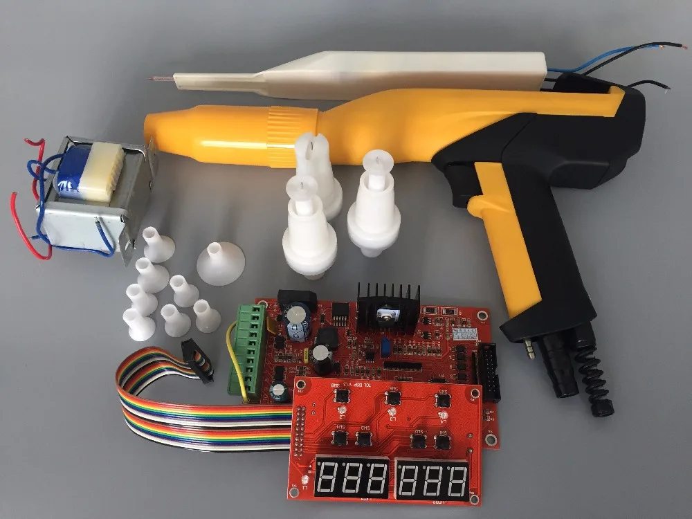 Пистолет-распылитель порошкового покрытия с тремя кодами и печатной платой по хорошей цене