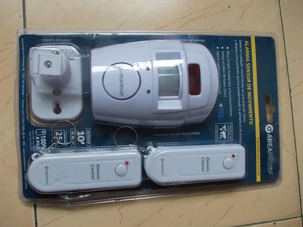 REMOTE PIR motion sensor ALARM