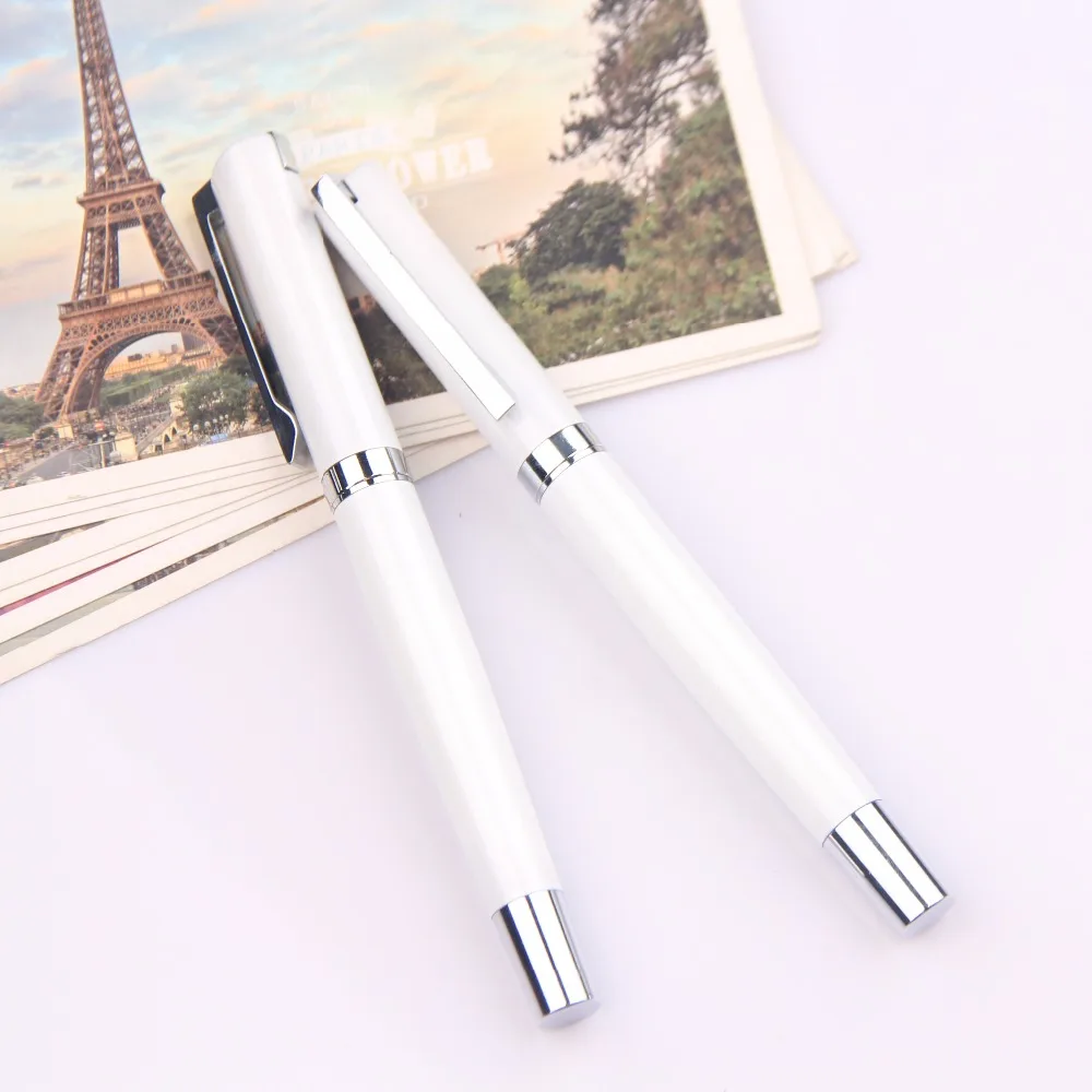 Хорошее качество, ручка с роликовым наконечником Jingda с гравировкой логотипа, Прямая поставка с завода, индивидуальная Роскошная металлическая ручка