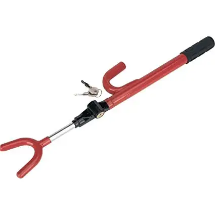Universal Adjustable Theft Prevention Steering Wheel Lock