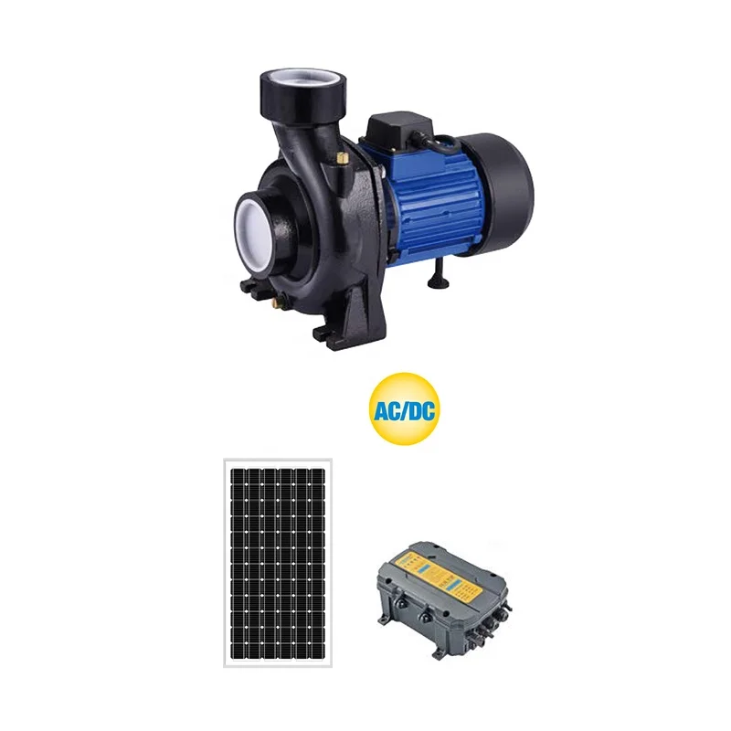 LHF-H  AC/DC Hybrid  Series Brushless ac dc water pump deep well Solar water Pump for irrigation