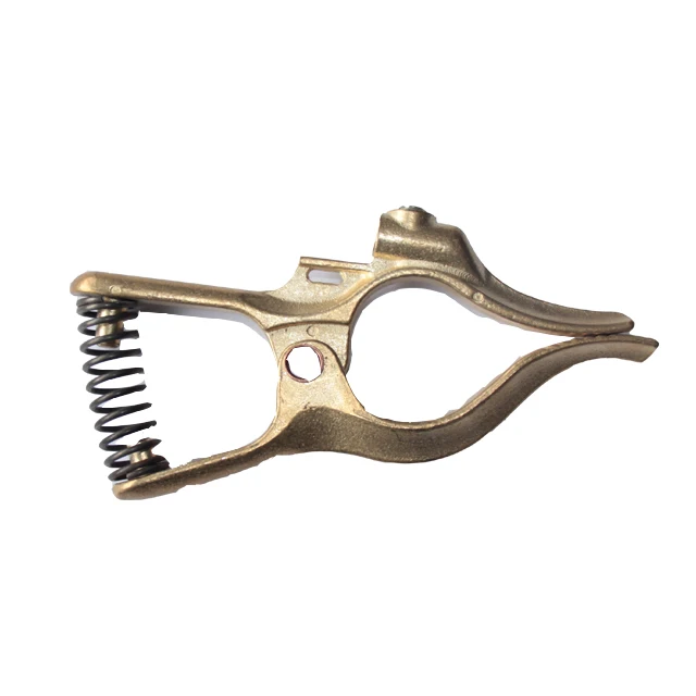 RHK Best Quality American TYPE Welding Cable Ground Brass Earth Clamp for 500A