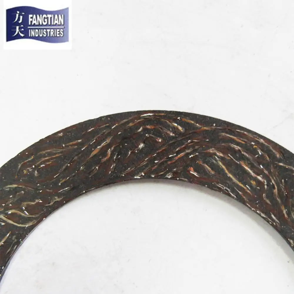 
Medium size clutch facing materials truck parts clutch facing with composite fiber 