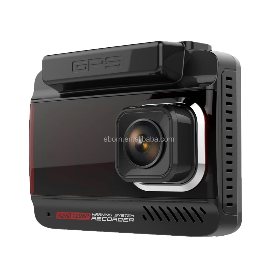 Radar detector 3 in 1 Russia Car Radar Laser Detector Combo DVR MSC8328 1296P With GPS Speed Limit