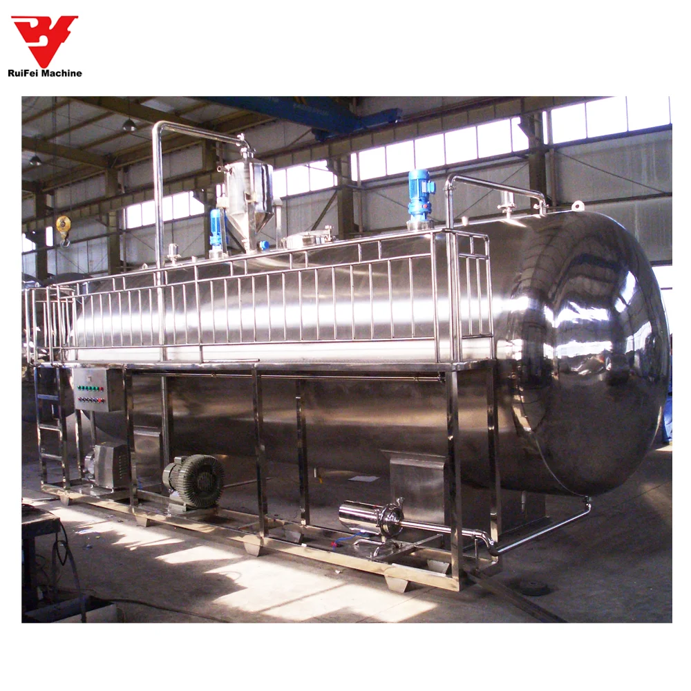 Steaming Heating Double Jacketed Mixing Tank With Agitator