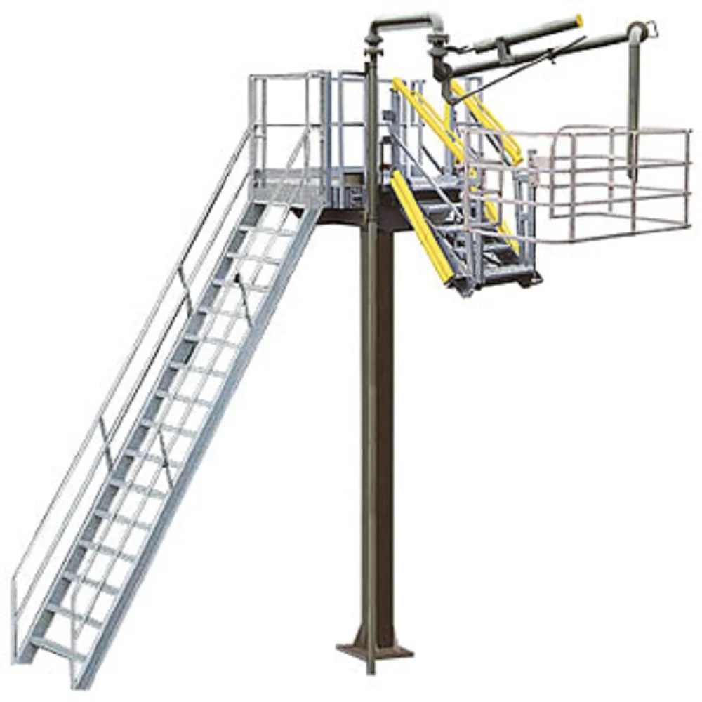 
tanker access gantry folding stair 