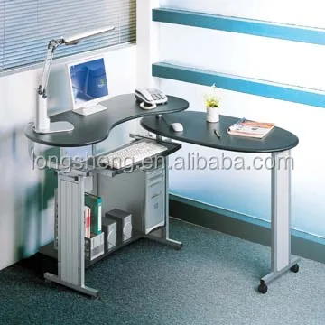 
Rotating Computer curved office desk 