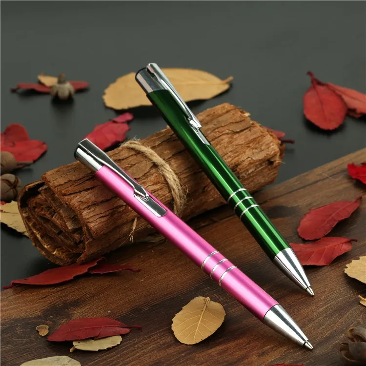 Wholesale Stationery luxury personalize metallic pens manufacturer pens with logo