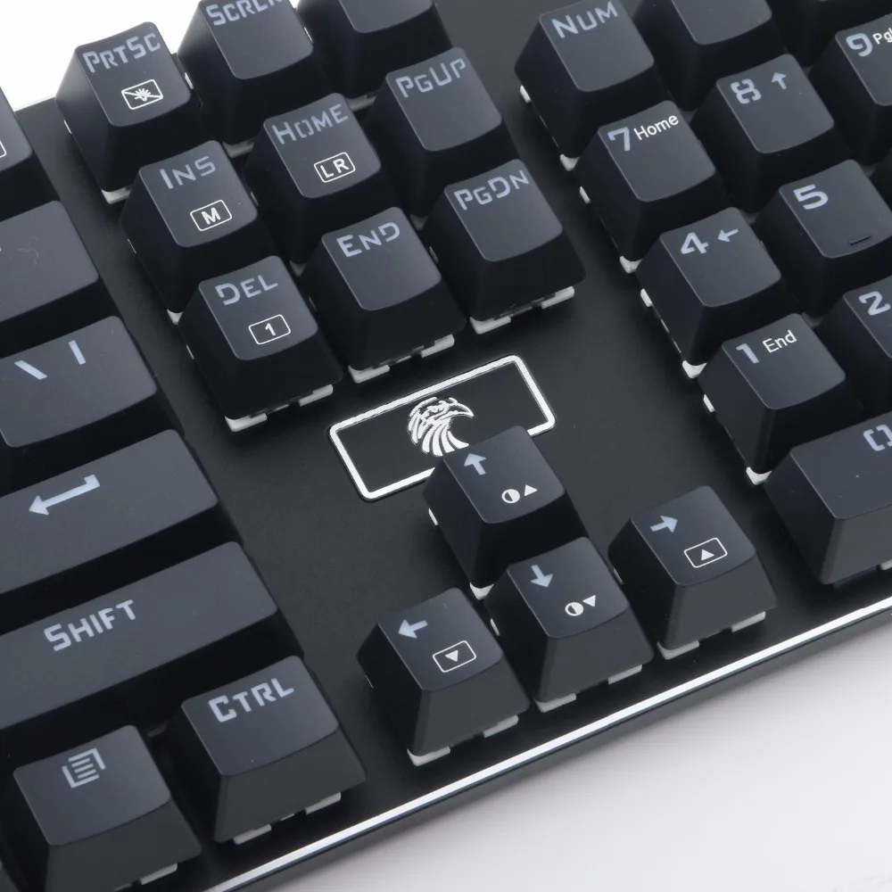 E Element Eagle Z88 104 keys Outemu Blue Switches RGB Mechanical Keyboard qwerty US layout DIY Swappable Axis