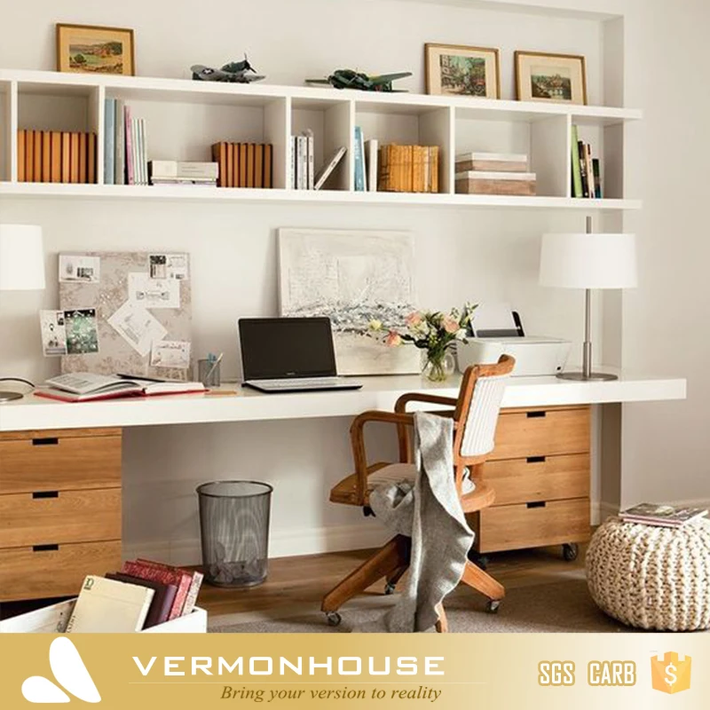 2022 Vermont Office Desk Modern Plasama TV Cabinet Simple No Handle Design Office Desk