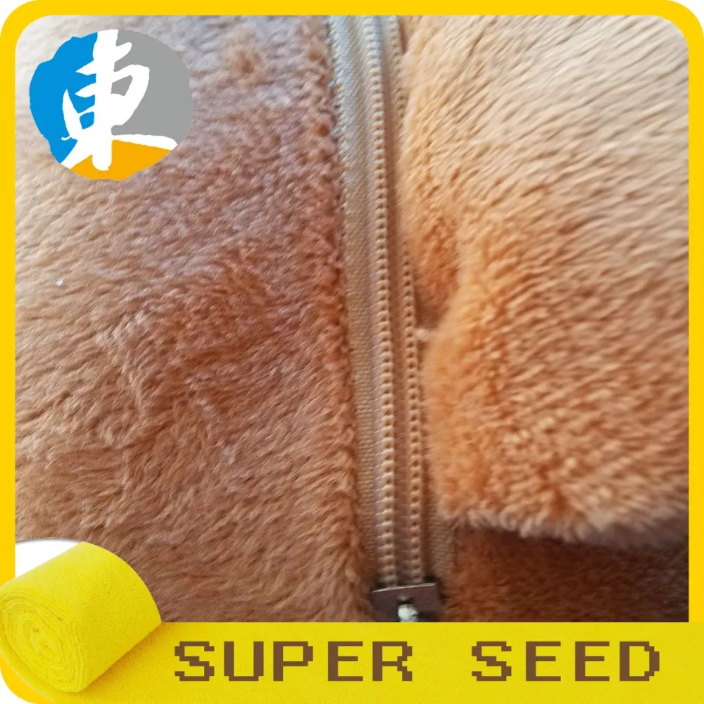 Plush bear neck travel pillow for U shape memory foam