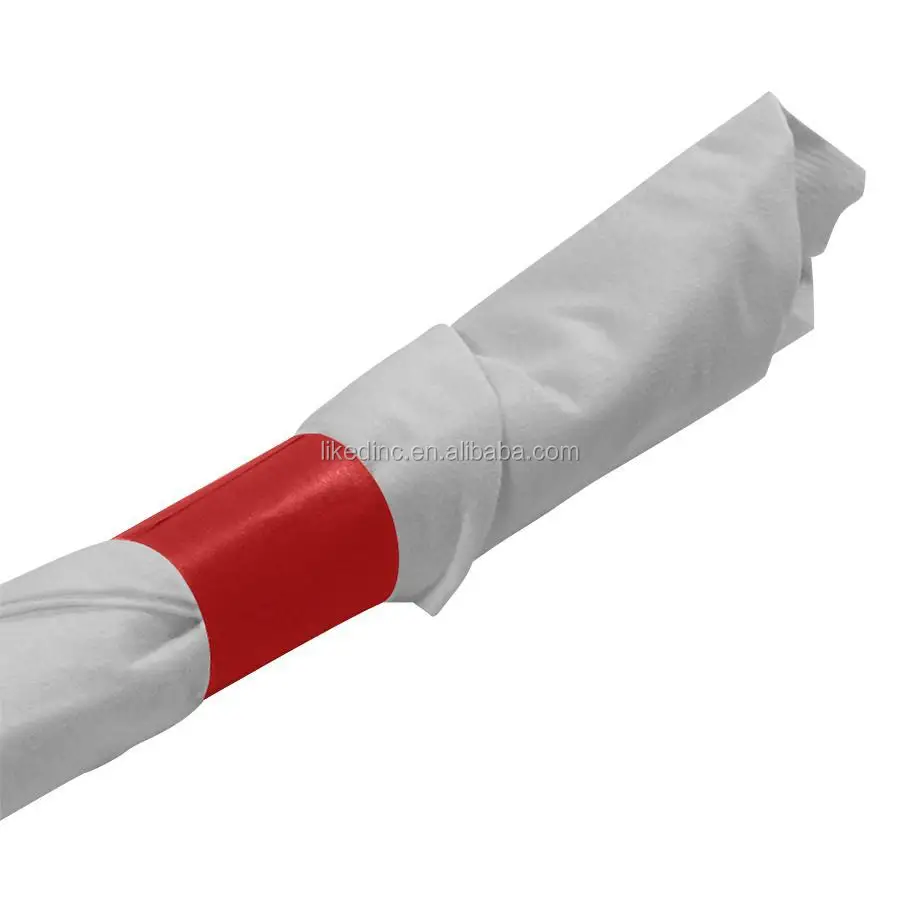 Red Colored Paper Napkin Band 2000 / Box