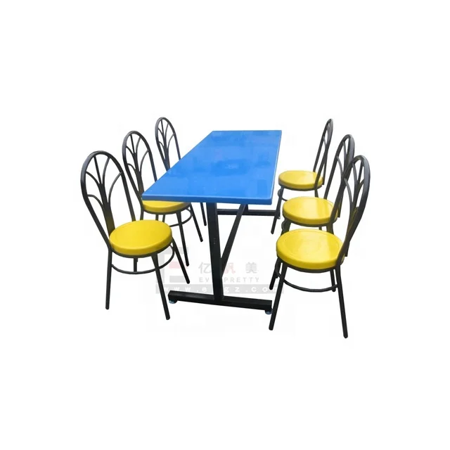 Современная мебель для ресторана, школьный столовый стол и стул