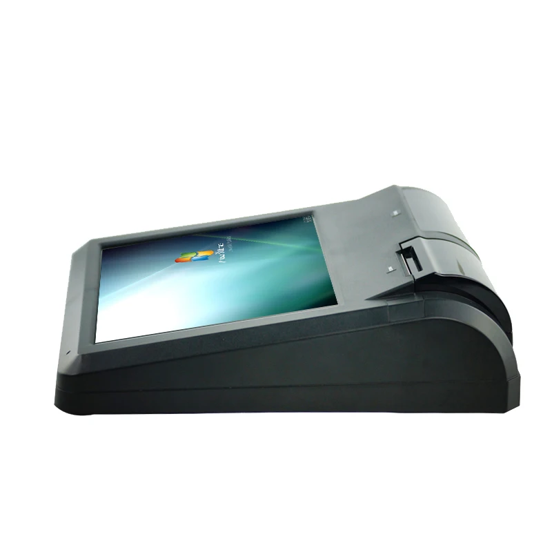 12 inch tablet pos system restaurant counter pos// built-in printer pos system pos terminal cash register point of sales