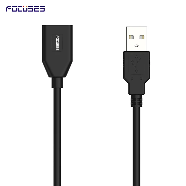 Фокусируется Премиум USB 2,0 удлинитель мужчин и женщин шнура зарядное устройство Usb кабель