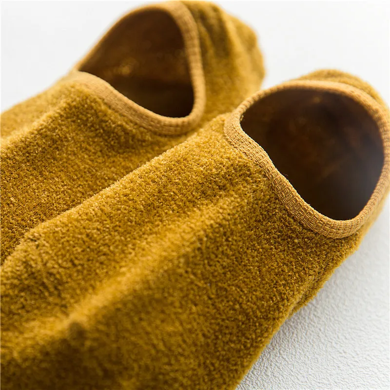 Cotton Glue Floor Socks Adult Parent Child Thin Yoga Floor Socks Non-Slip Floor  Socks