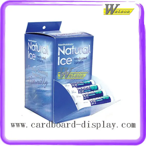 
Mentholatum Lip Balm Counter Cardboard Display Boxes 