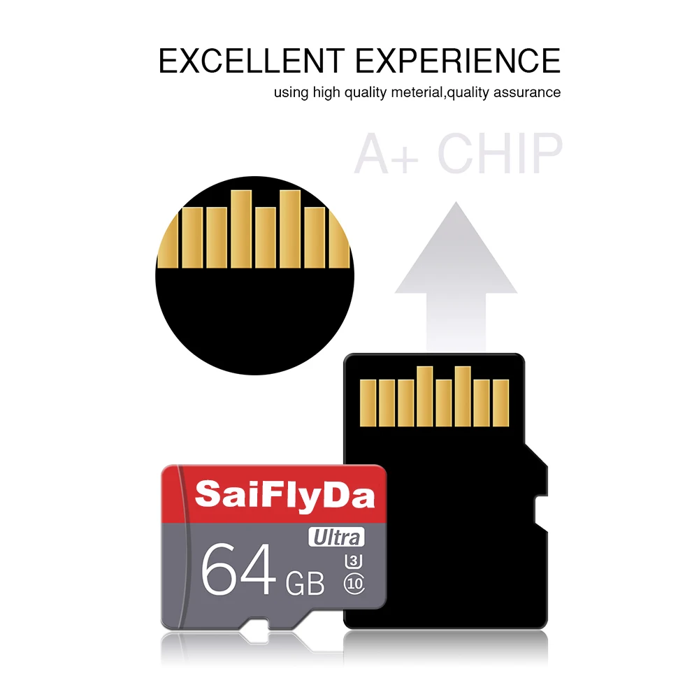 
Real capacity Micro TF Memory Card 8GB/16GB/32GB/64GB/128GB Class 10 Memory Micro TF Card for Samsung smartphone flash ca 