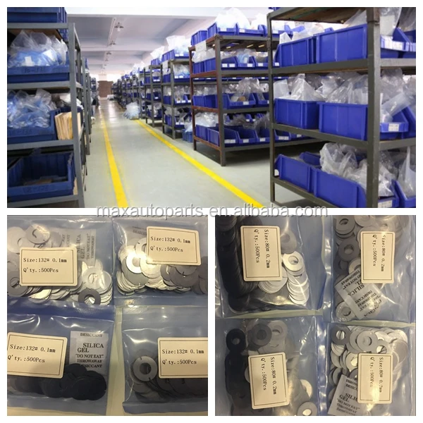 Size customized C100S Shock absorber spacert Steel flat adjust shims