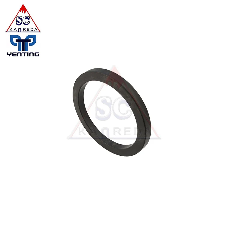 Concrete pump rubber seal ring for pipe and flange