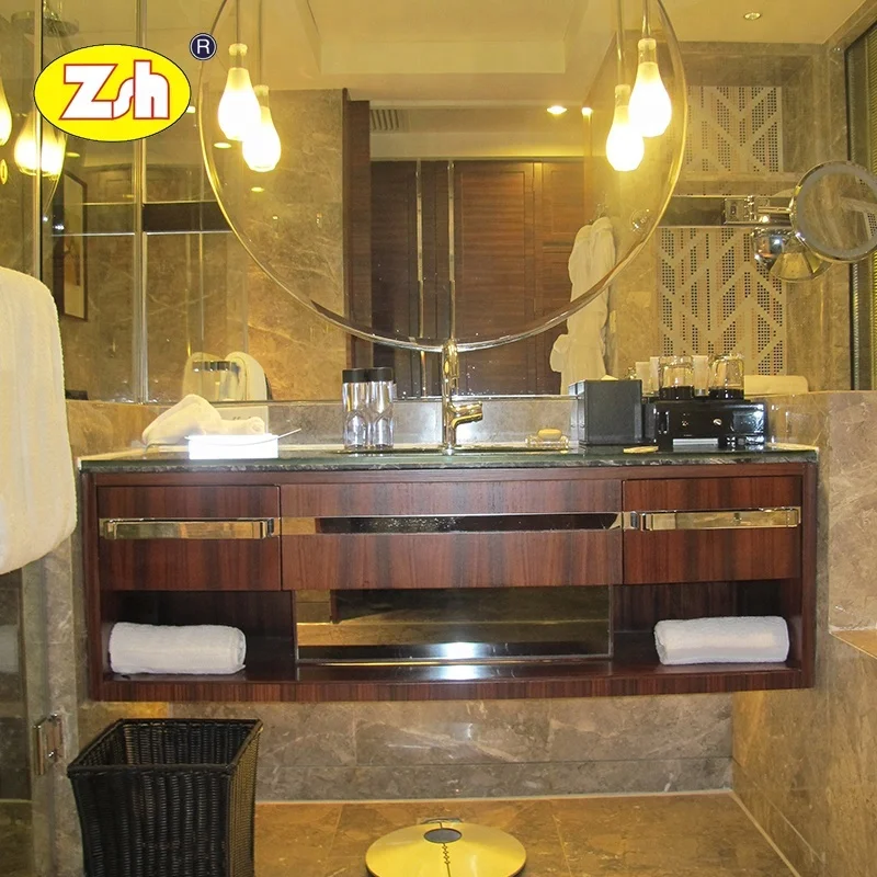 Шкафчик для ванной с зеркалом тщеславие YJ-A2005b МДФ горячая распродажа