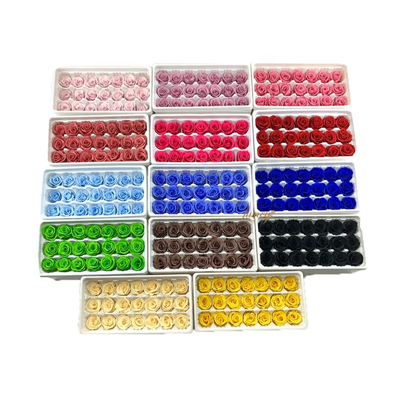 Preserved Roses Flower Arrangement Christmas Flower Wreath