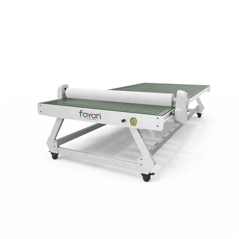 FAYON Flatbed Applicator Flex and Rigid Material Laminator Machine