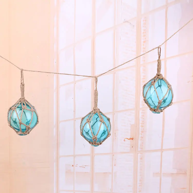 Blown wholesale glass fishing floats with customized color