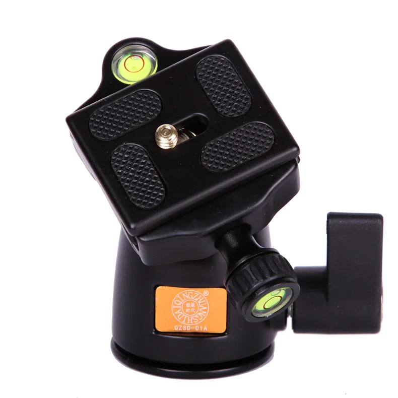 tripod head 1/4 screw mount for the photographic equipment,camera accessories with ball head for tripod monopod