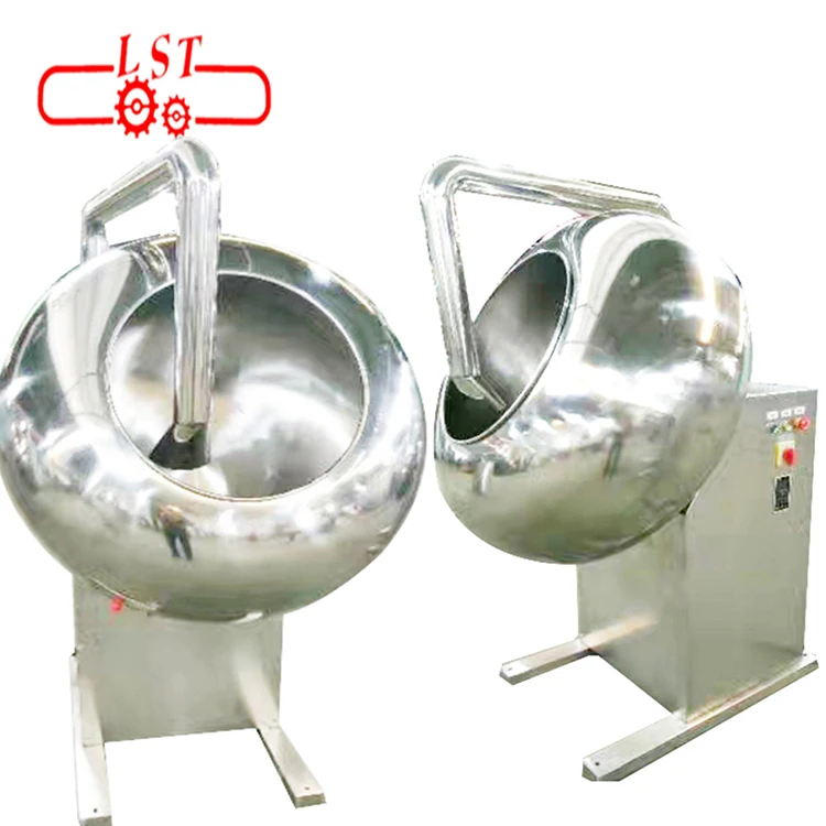 
Factory Manufacturer Supply small coating / polished pan machine for chocolate <span style=