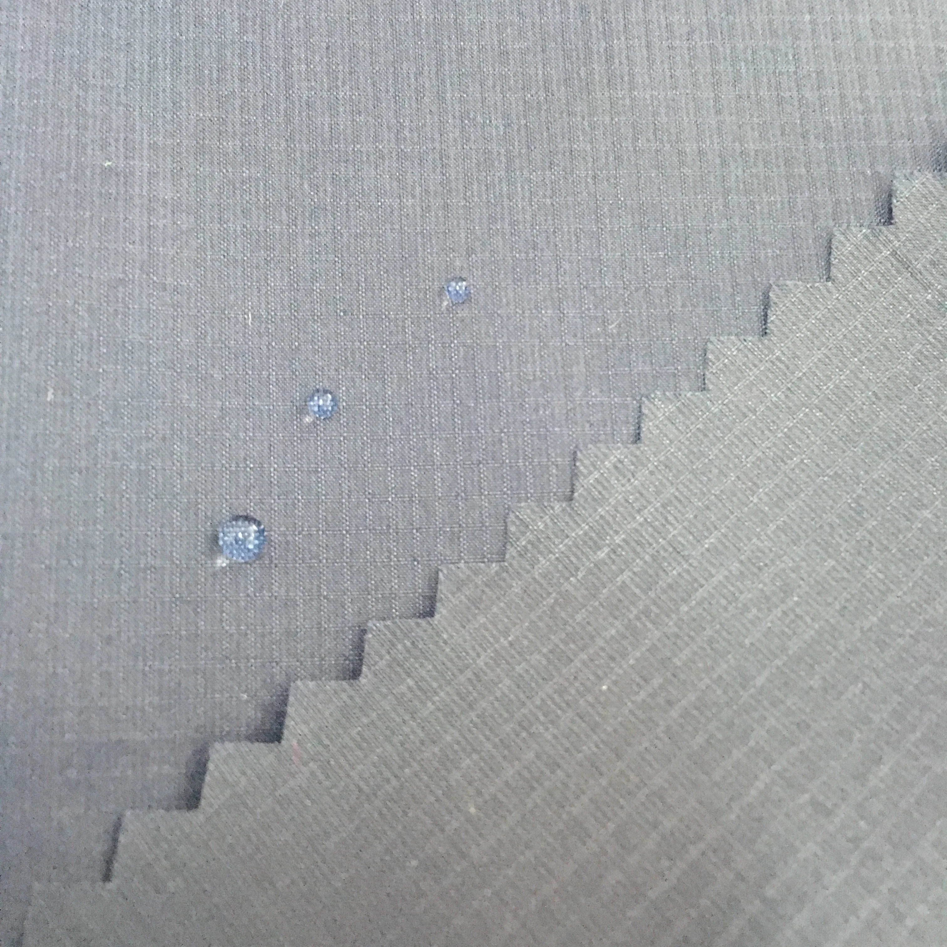 Ultra thin 40D nylon  taffeta thin fabric ripstop nylon pu fabric for parachute