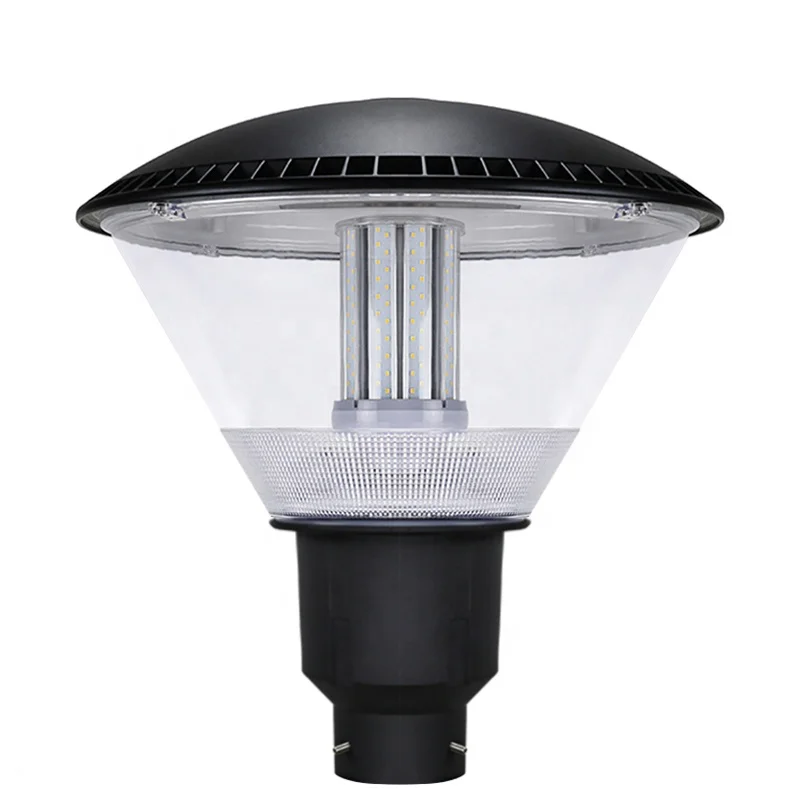 2024 60w 40w ip65 energy saving aluminum alloy post top cob frosted garden light