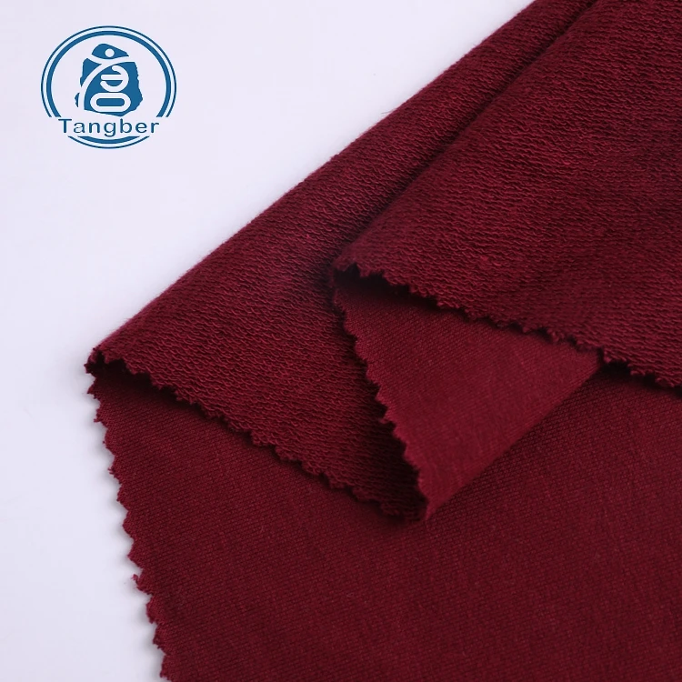 Wholesale cheap price OE yarn rayon spandex jersey knitted fabric for shirts