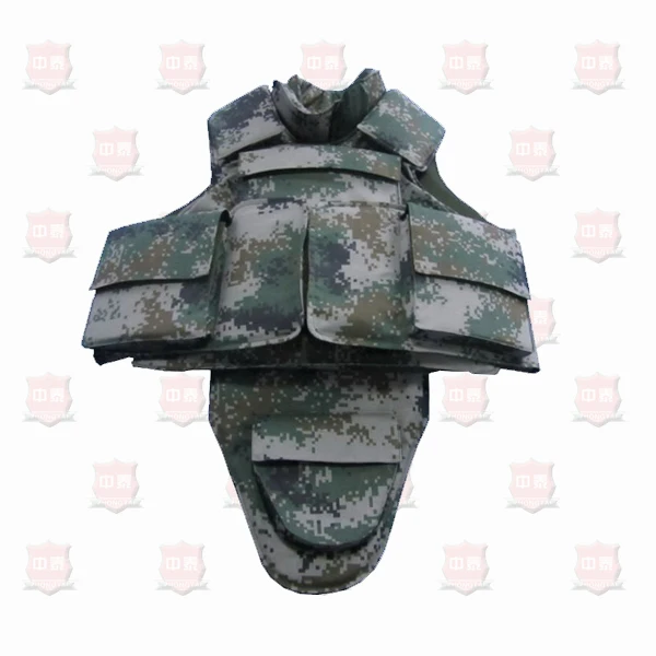 Пуленепробиваемый жилет с полной защитой и углублением шеи