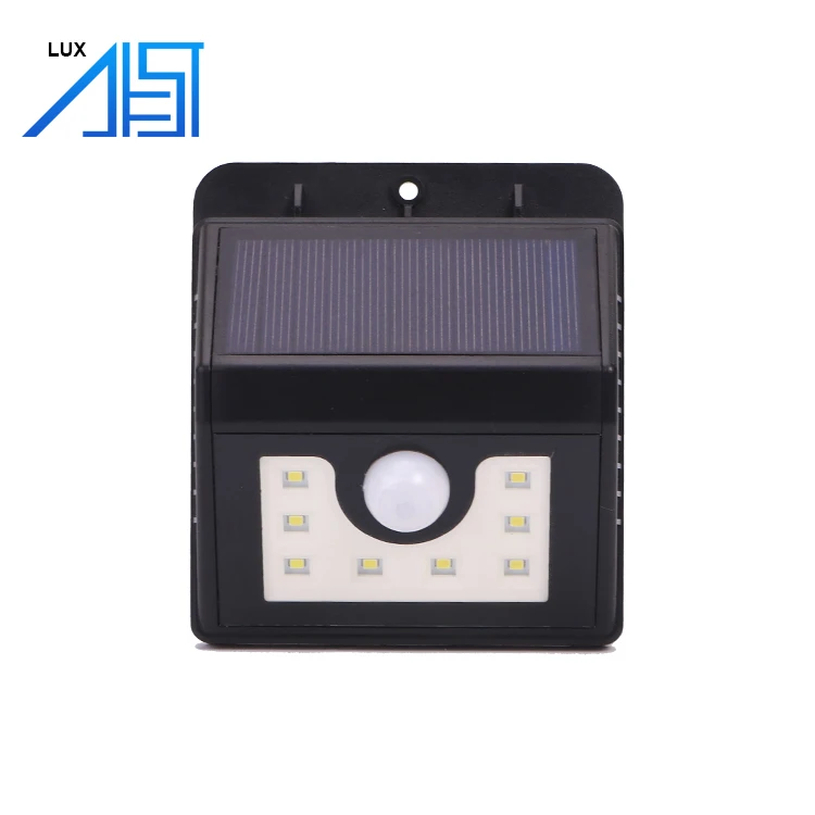 
8 LED Outdoor Waterproof Garden Lamp Solar Power Motion Sensor Wall Light 