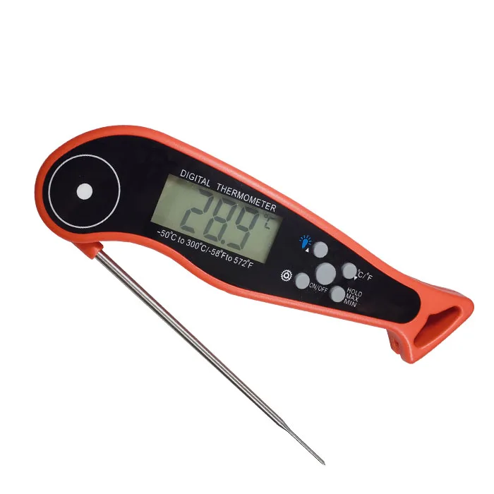
Instant Read Kitchen Meat Thermometer With Alarm Function 