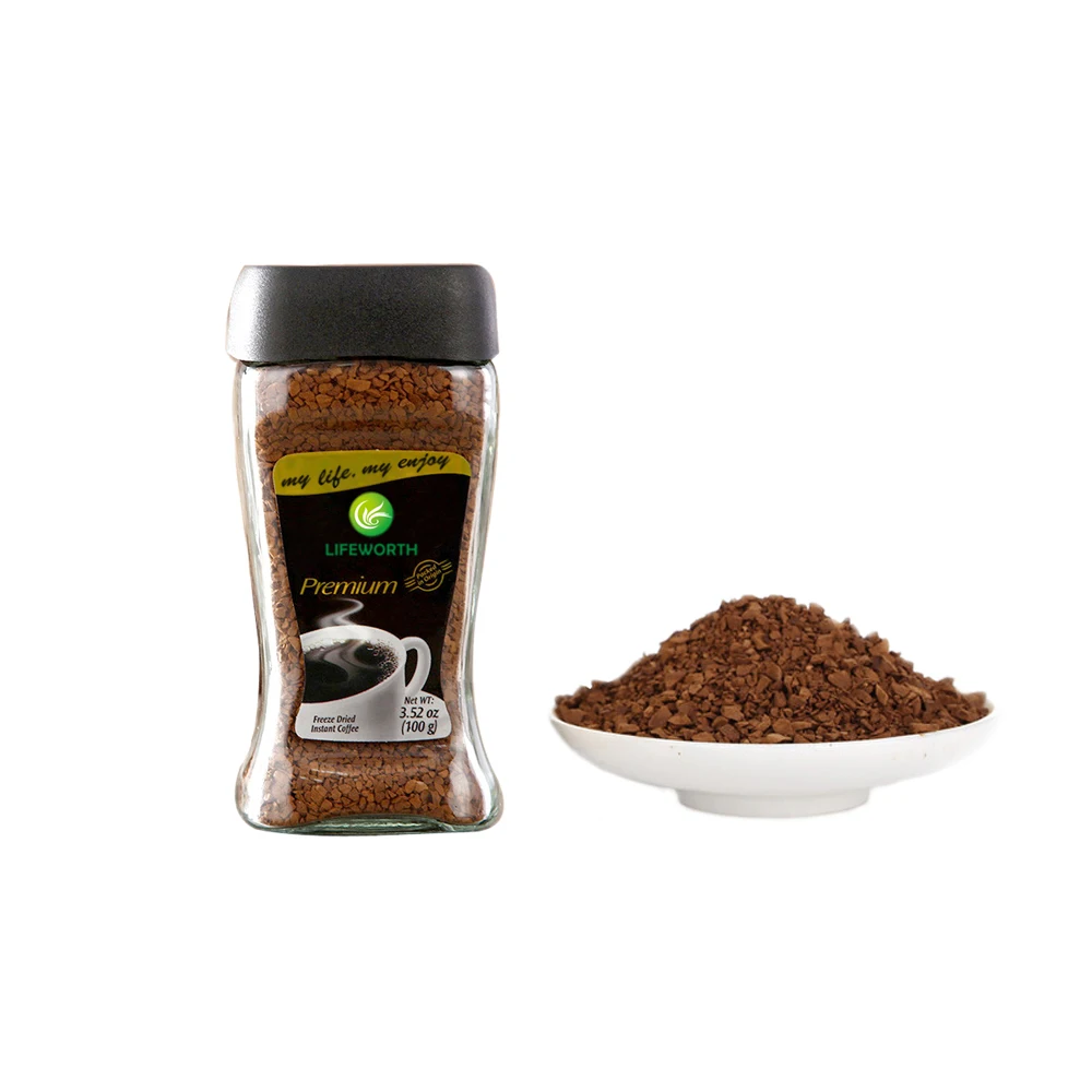
Мгновенный высушенный кофейный порошок Lifeworth 