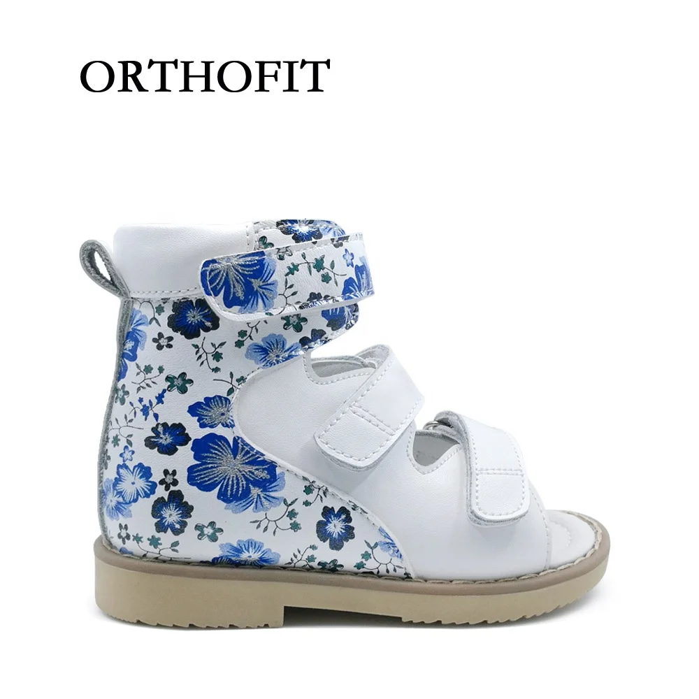 Customized brand name orthopedic shoes for girls,kids ankle orthotic shoes