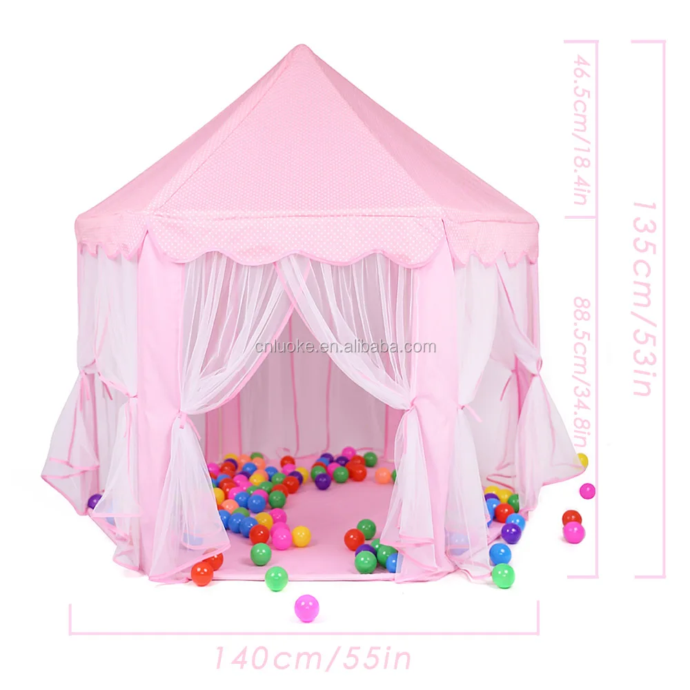 Детская игровая палатка Замок принцессы палатка со светодиодной подсветкой детские игрушечные палатки детский дом (60556105084)