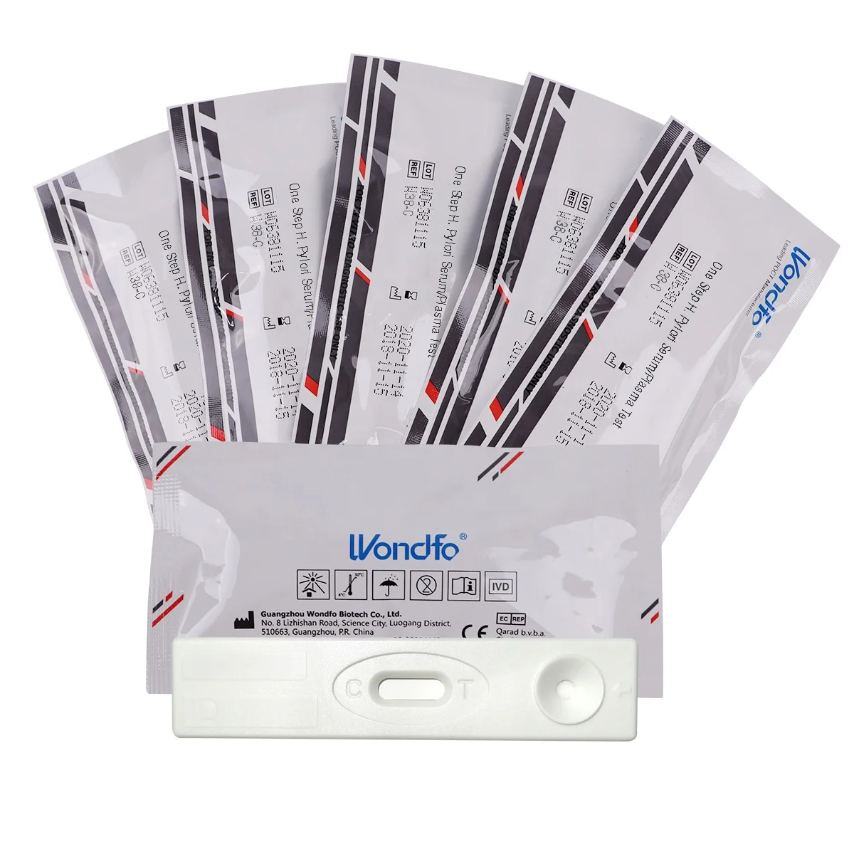 Wondfo One Step H. Pylori кассета теста антител (быстрый диагностический тест)