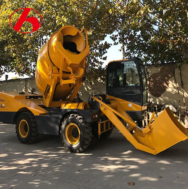 Высокоэффективная Мобильная самозагружающаяся бетономешалка, используемая в цементной смеси