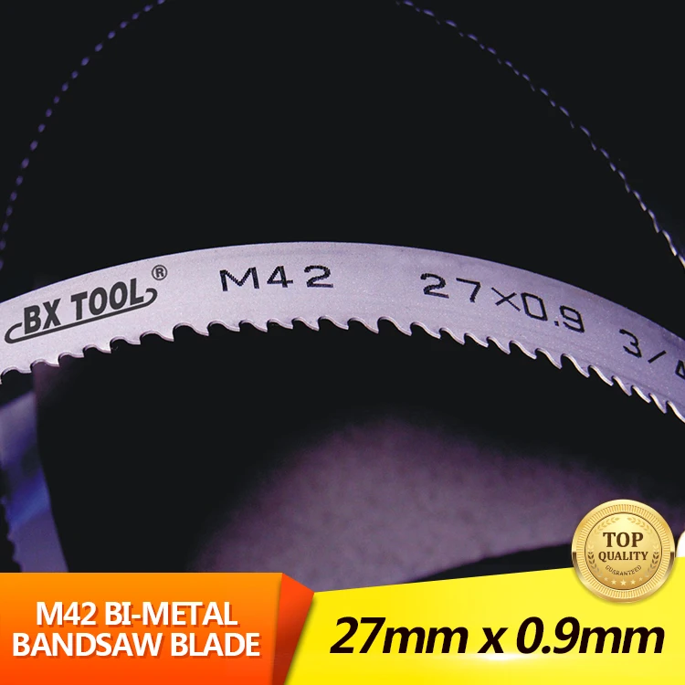 
Benxi cutting tool M42 Bimetal bandsaw blade 3505*27*0.9mm 