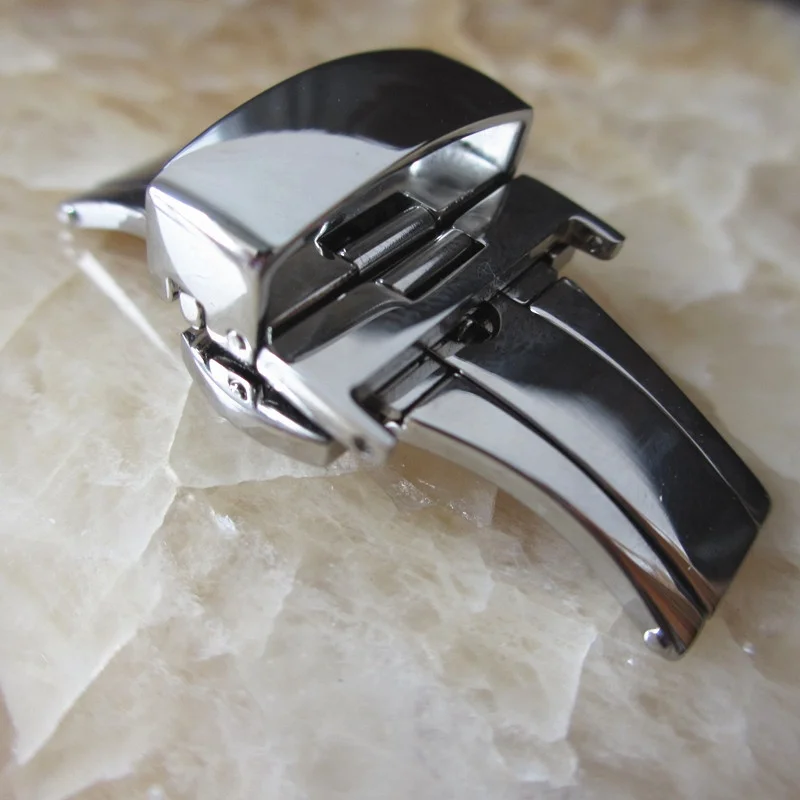 316L морские часы из нержавеющей стали с раскладной застежкой 22 24 мм