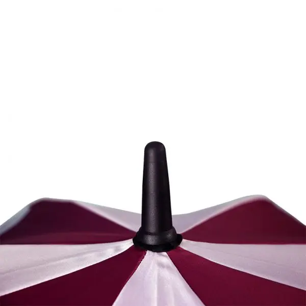 
28 inches 16 ribs transparent red heart shape umbrella 