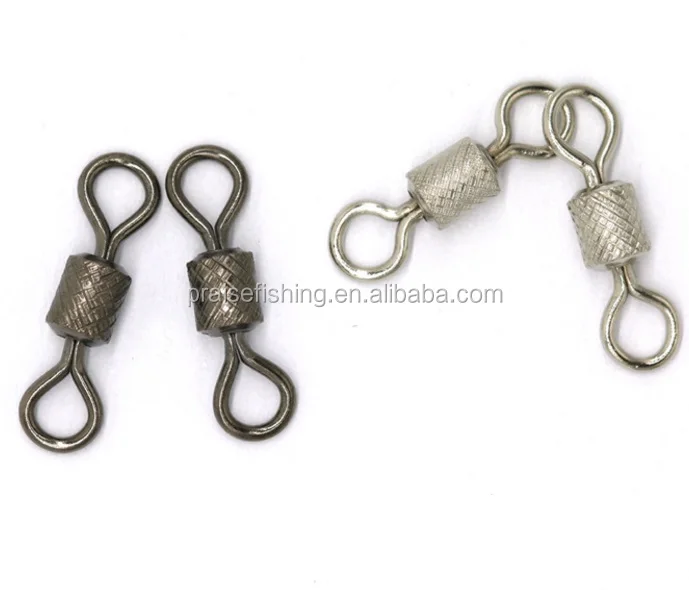 In Stock Fishing tackle FIshing Swivel Rolling swivel Fishing Hook Connector Impressed Rolling Swivel