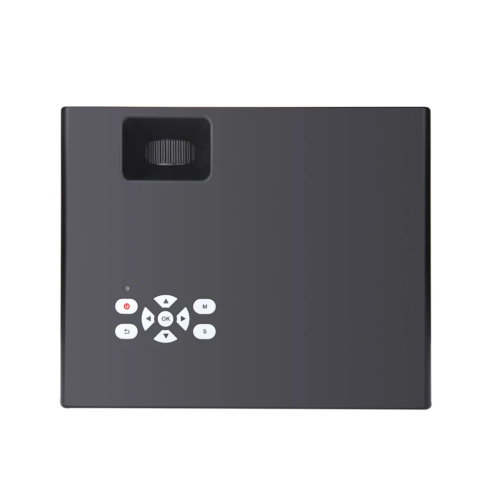 Короткофокусный WXGA HD домашнего кинотеатра светодиодный проектор мини видеопроектор