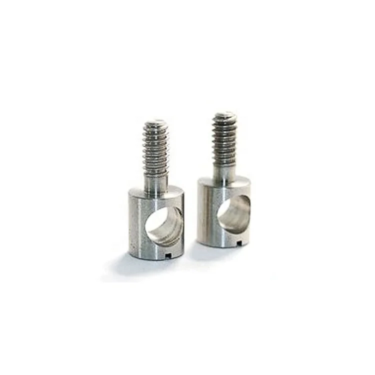 China supplier Customized Electrical Contact Slotted Sealing Screws drilled hole head capstan screws