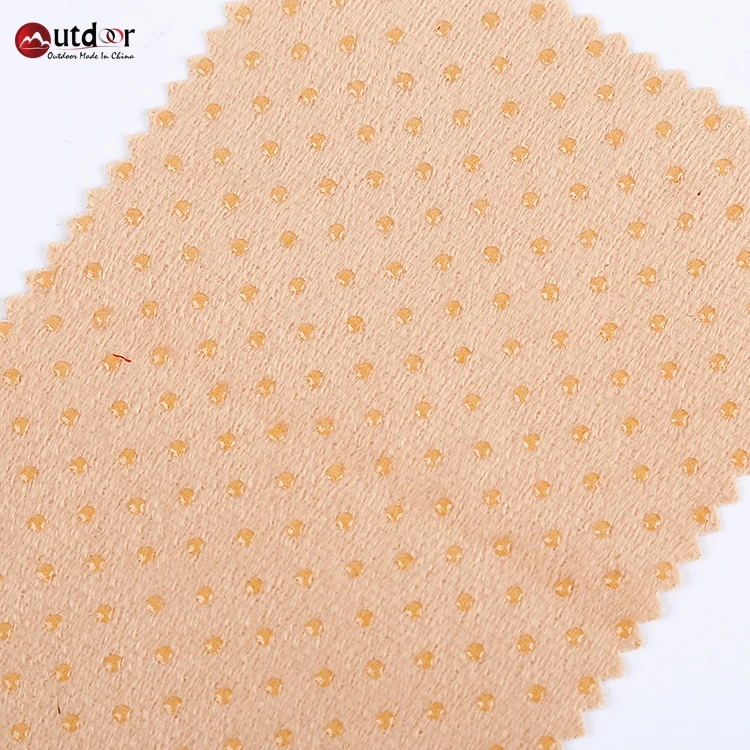 
Eco-friendly Breathable Short plush non slip fabric 