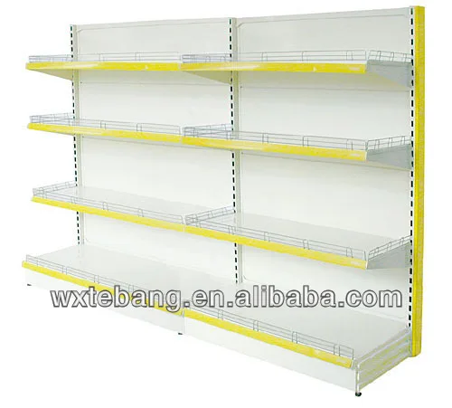 
supermarket vegetable shoe racks for shops roof shelving system 