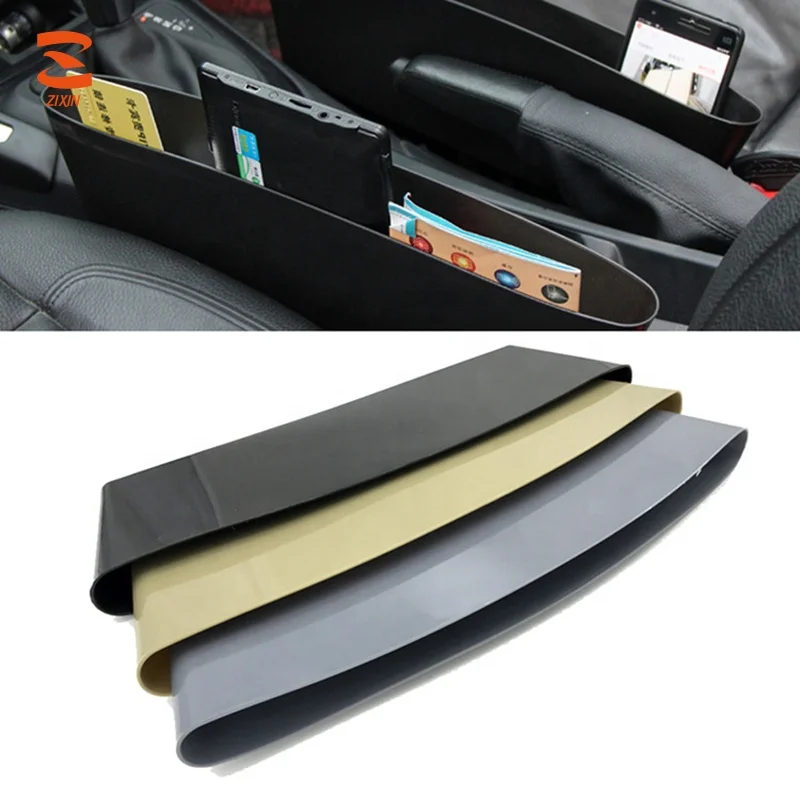 Premium Side Slit Pocket Drop Catcher Organizer Multifunctional Car Seat Gap Filler with Custom
